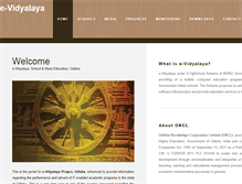 Tablet Screenshot of evidyalaya.org